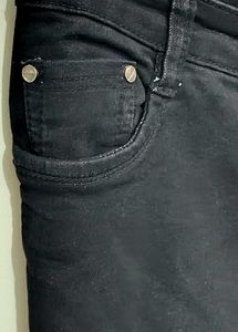 Black Denim Jeans