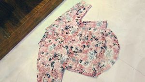 Floral Top . Fit For 11 To 13 Years Girls