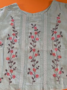 Floral Embroidered Top