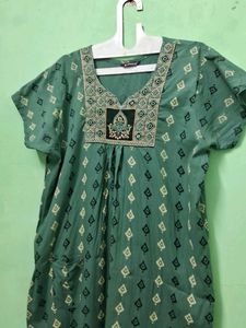 Elegant Green Nighty Xxl