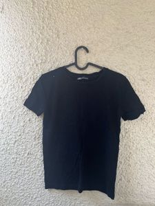 Zara Black TShirt Casual