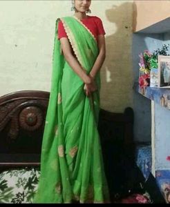 wedding wear beautiful 😍 saree
