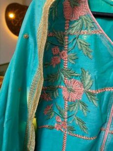 Party Wear  Heavy Kurta Pant Dupatta 3pc Set