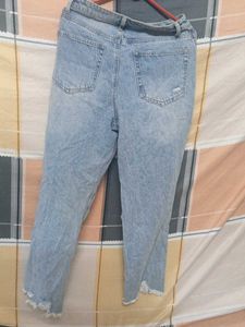 Ripped Light Wash Jeans