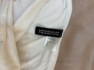 White Sleeveless Top