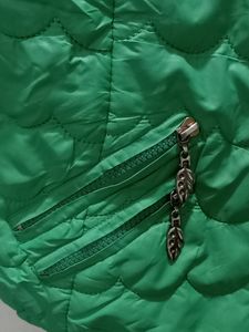 Light 💚Green Girls Padded Jacket💚