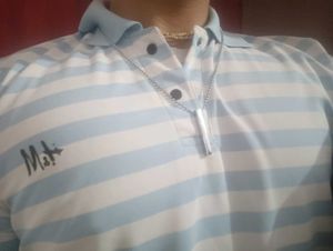 Silver Bar Pendant Necklace