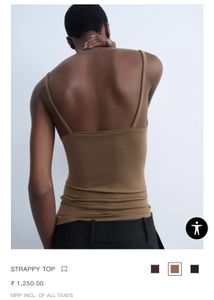 Zara Strapy Top