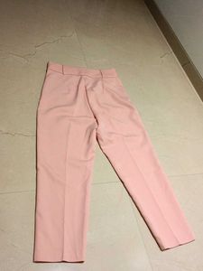 Peach Straight Leg Pants