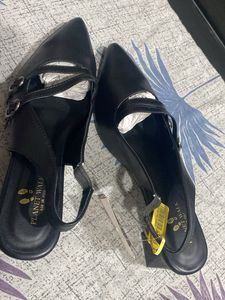 Planet Walk Black Heels