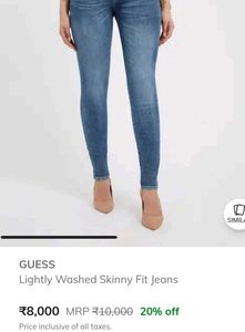 Guess New With Tag Jeans