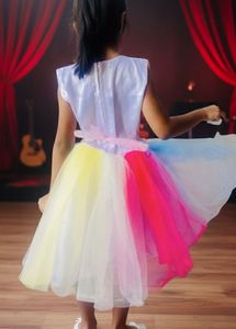 New Colorful Unicorn Girls Dress