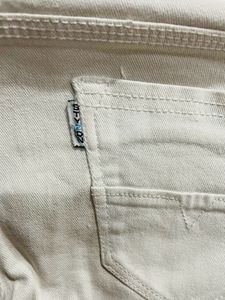 Styzon White Jeans Dull Quality