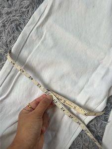 Off-White Wide Leg Jeans