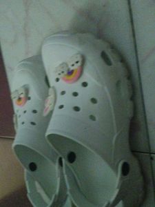 Cute White Clogs
