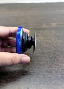 Heart With Inside Mirror Pop Up Socket Mobile Grip