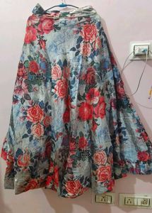 Printed Skirts With Work
