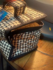 Cosmetics Bag With Mirror- New