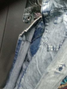 Boys Branded Denim Shirt