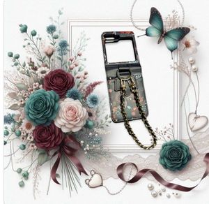 Samsung ZFlip 5 Case With Chain Charm