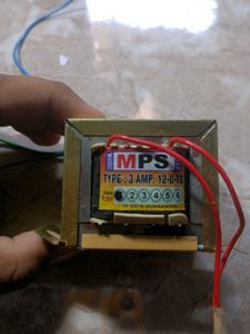 12-0-12 3amp Ac/DCTransformer