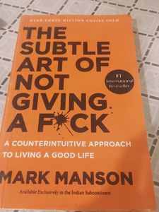 The Subtle Art of Not Giving a F*ck
