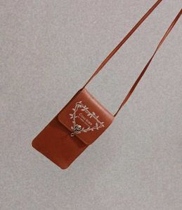 Cute Brown Crossbody Bag..🎀