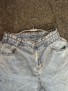 Light Wash Denim Pants