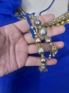 Elegant Blue Anarkali