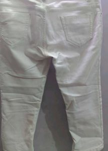 jeans for women, white, almost new