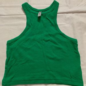 Green Vintage Summer Top