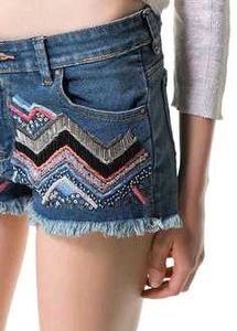 sequin designer shorts