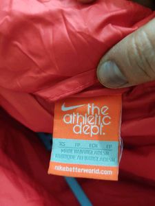Nike Red Puffer Jacket
