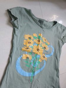 Floral Print T-Shirt