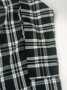 Black Check Shirt For Women