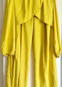 Yellow Two-Piece Set