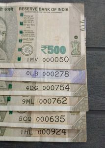 Five Hundred &amp; 100 Rs Vip &amp; Semi Vips Number Notes