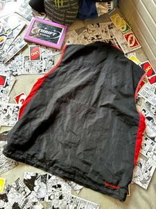 Vintage Black &amp; Red Sleeveless Vest