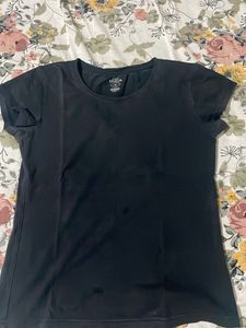 Women Dyca Medium Size T-shirt Charcoal Colour
