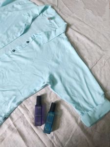 Blue Button Up Shirt