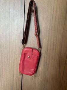 Red Crossbody Bag