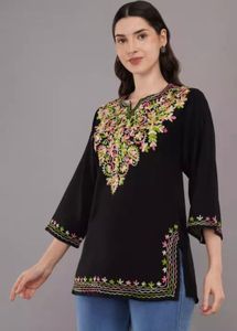 ELEGANT SHORT KURTI TOP FOR WOMEN AND GIRLS