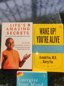 Life&#39;s Amazing Secrets Gaur Gopal Das 3 Books