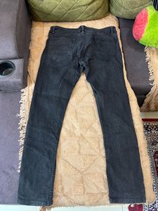 Black Wash Denim Jeans