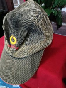 Corduroy Cap In Good Condition