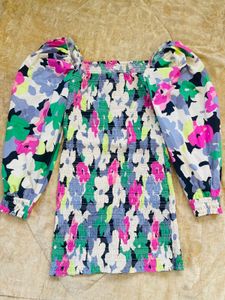 Price Drop!! New H&M Puff Sleeve Flower Dress