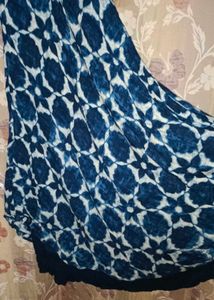 Indigo Print Dress