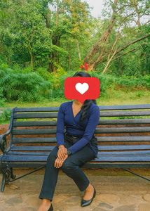 Stylish Navy Blue Top