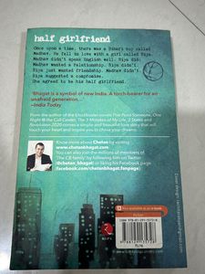 half girlfriend by Chetan Bhagat