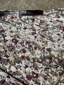 Floral Ruffle Top